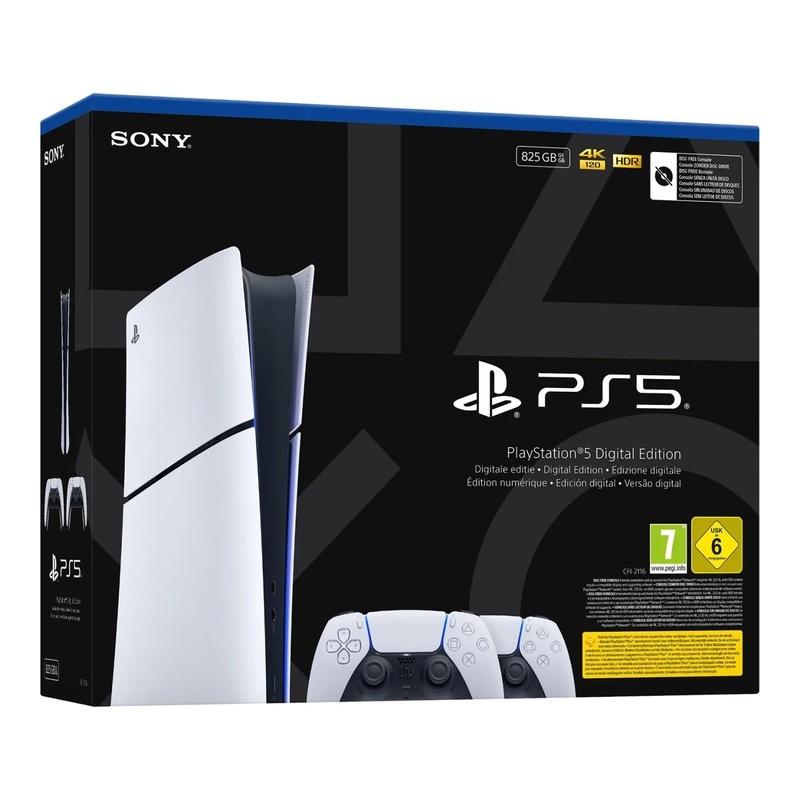 Pack Console Sony Ps5 Digitale Chassis E + 2 Manettes Bon état -  reconditionné disponible sur Electro Depot